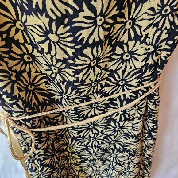 Blue Planet Surf Sunflowers Belted Mini Dress - Picture 6 of 7